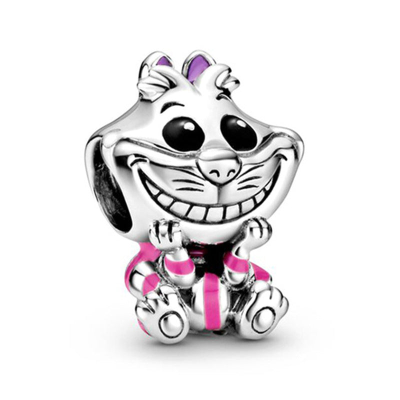 New Panjia Cartoon Series DIY Charm Bead Accessories Red Butterfly Festival Cute Kittens and Puppies Wholesale