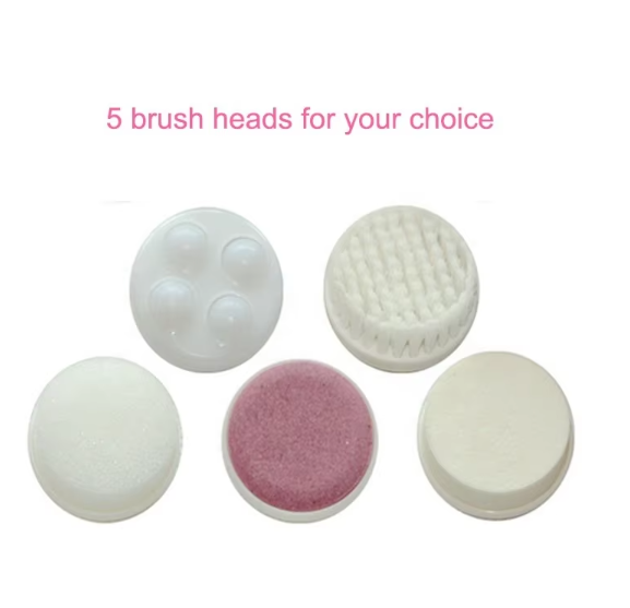 Spot cleansing instrument facial massage five-in-one wash instrument to blackhead artifact pore cleaning beauty equipment