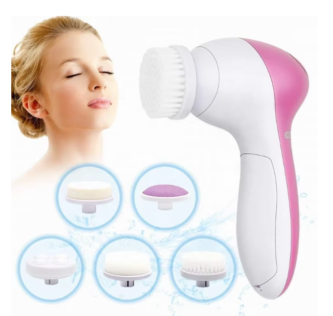 Spot cleansing instrument facial massage five-in-one wash instrument to blackhead artifact pore cleaning beauty equipment