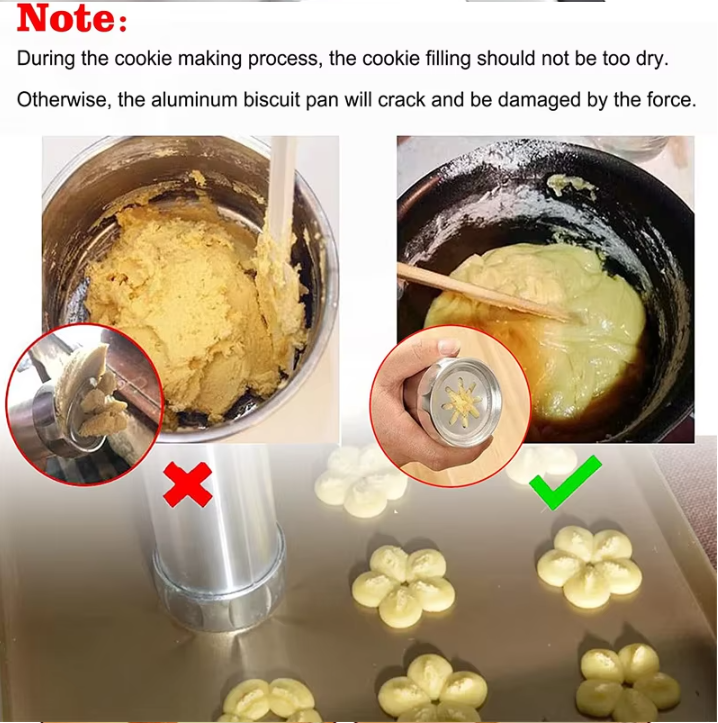 Zhenghui baking tool cookie mold gun mounting gun aluminum alloy barrel body 20 chip biscuit machine
