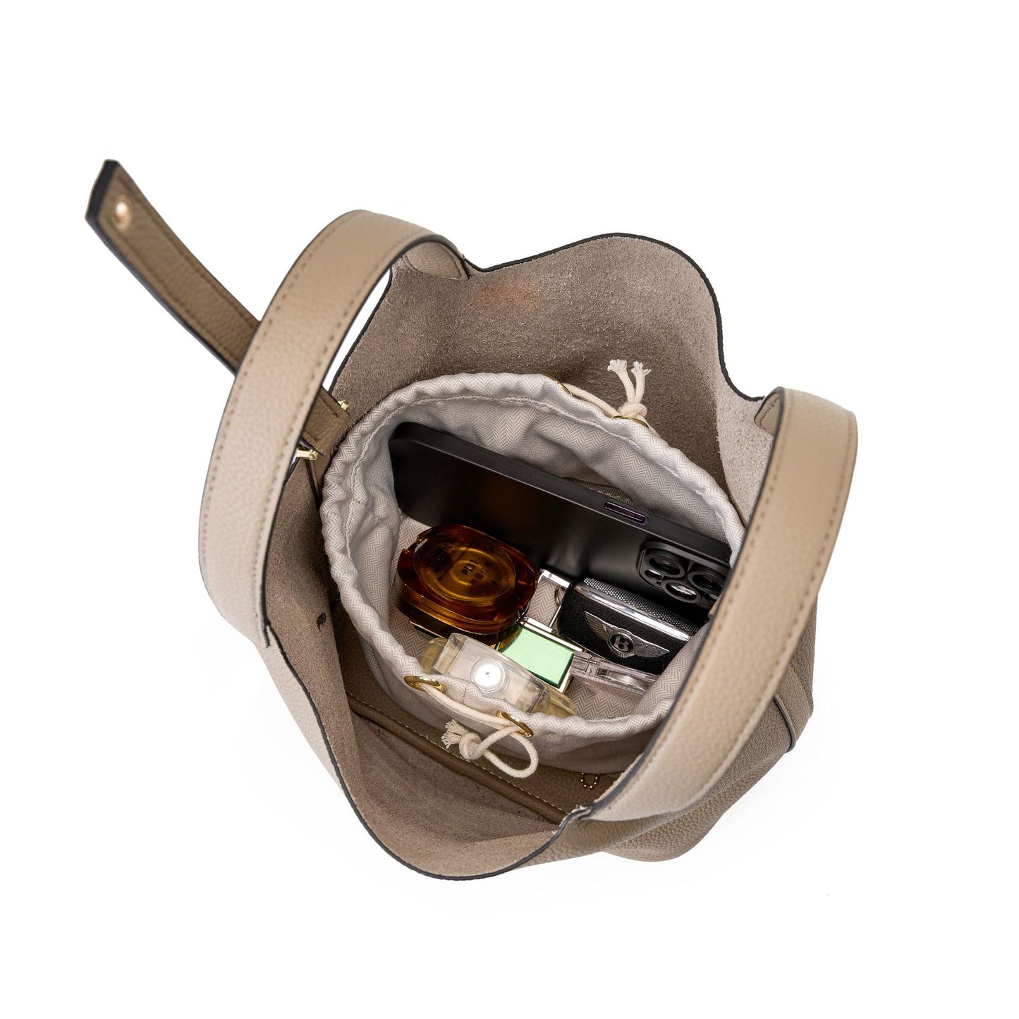 Spring new niche high-end bags 2025 new bags women's bucket bags handbags vegetable basket trend