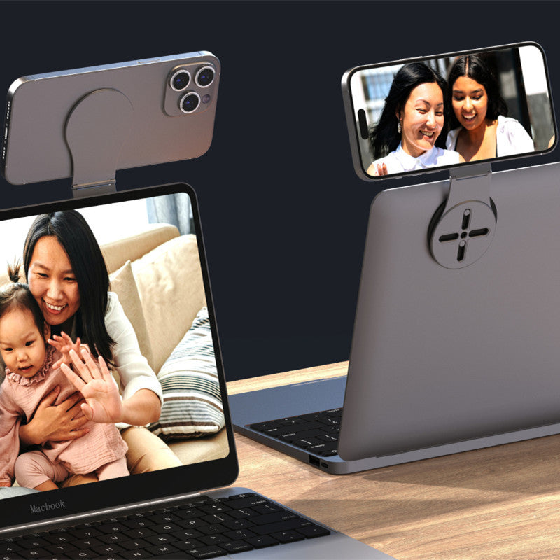 Suitable for Mac laptop extension iPhone camera mobile phone holder magsafe magnetic holder