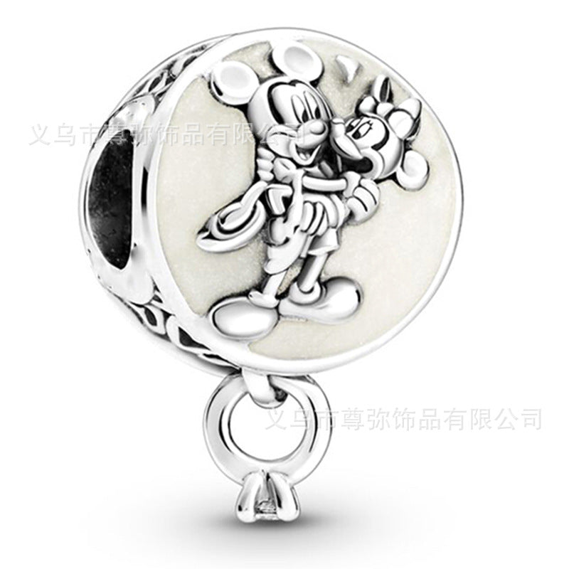 New Panjia Cartoon Series DIY Charm Bead Accessories Red Butterfly Festival Cute Kittens and Puppies Wholesale