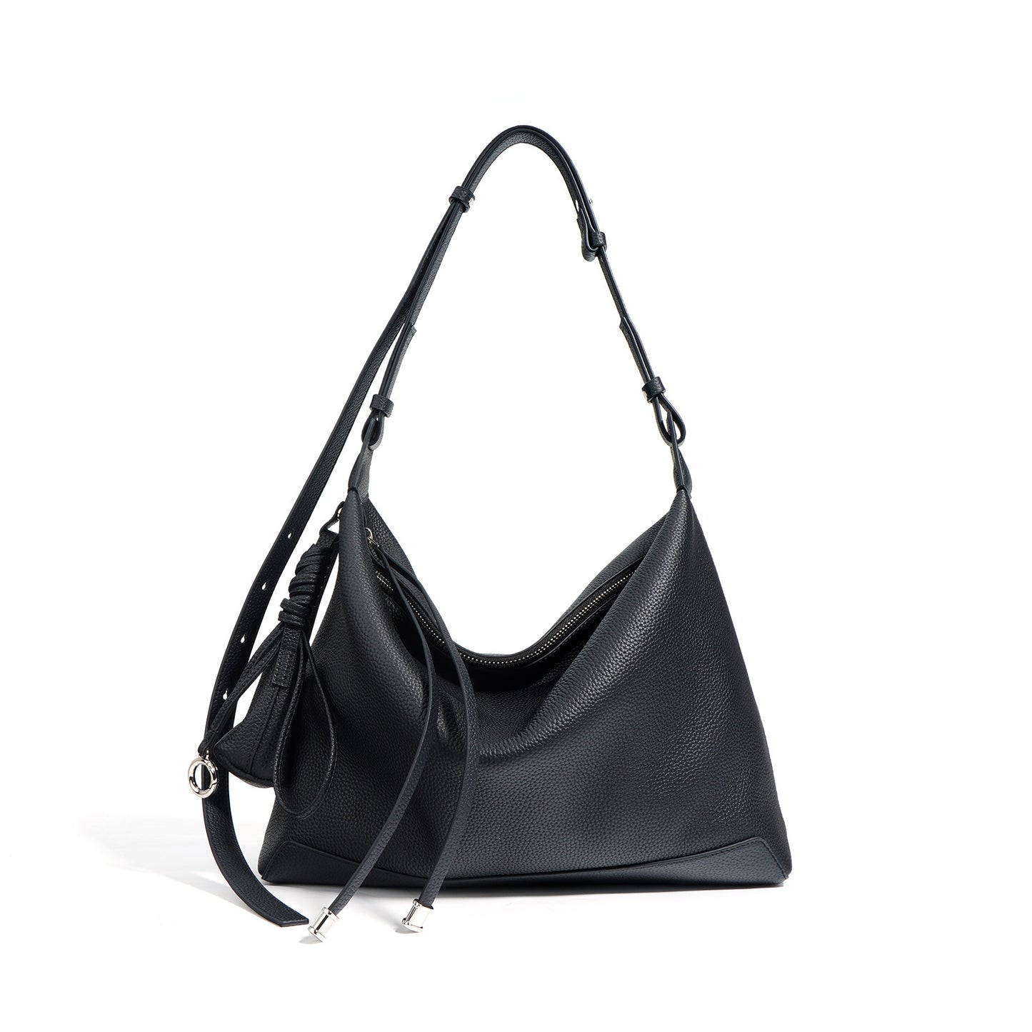 Sheepskin niche lazy style tote bag 2024 new high-quality texture commuter messenger bag large capacity shoulder bag