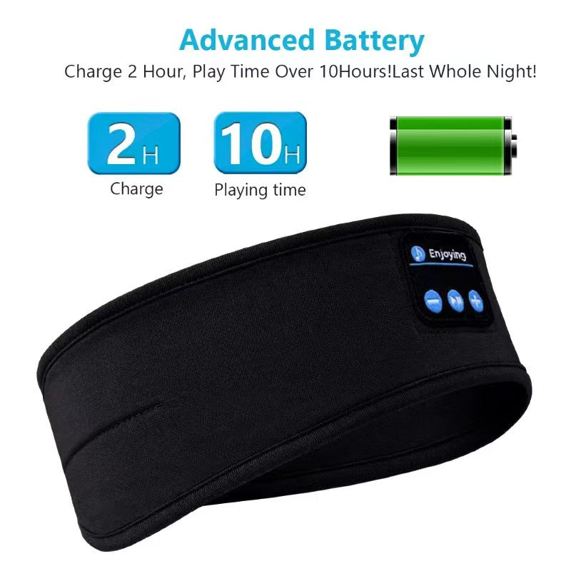 Bluetooth headband music sleep eye mask detachable key body yoga sweat-absorbent headband outdoor running Bluetooth headband