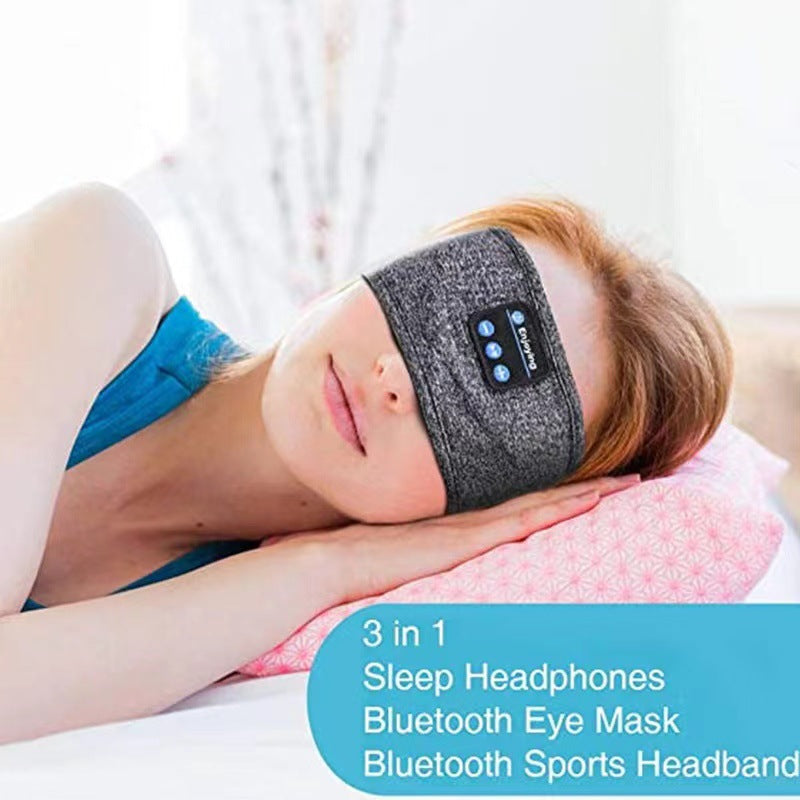 Bluetooth headband music sleep eye mask detachable key body yoga sweat-absorbent headband outdoor running Bluetooth headband