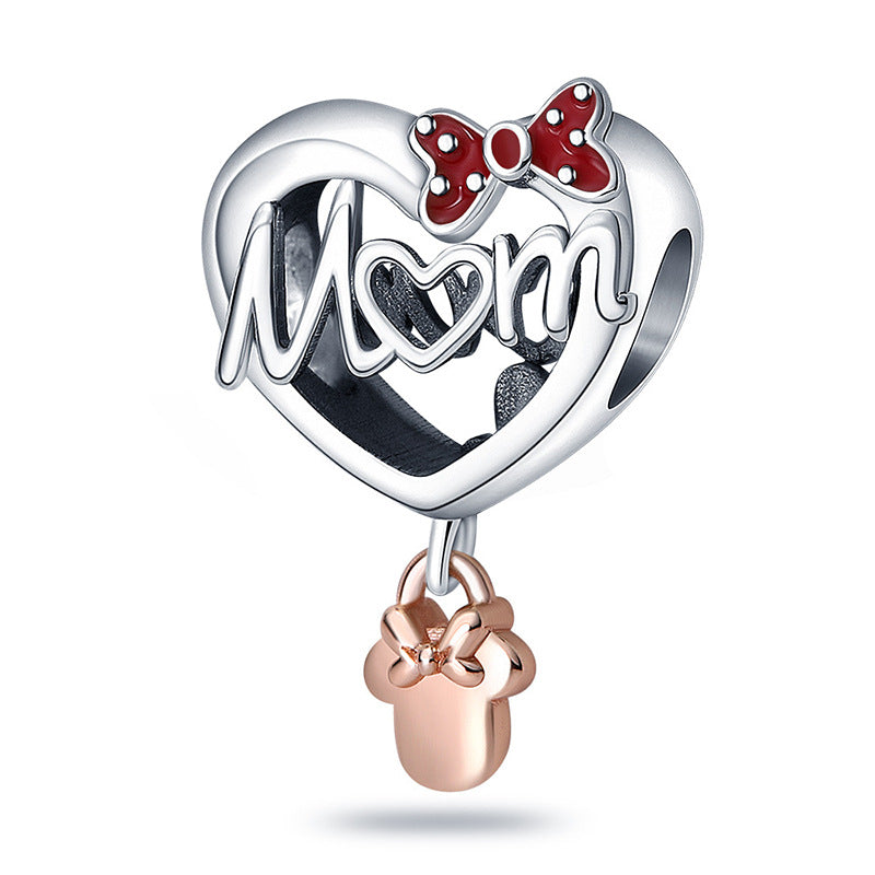 New Panjia Cartoon Series DIY Charm Bead Accessories Red Butterfly Festival Cute Kittens and Puppies Wholesale