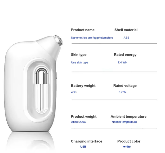 New nano high-pressure oxygen injection instrument hydration instrument spray household handheld portable beauty instrument moisturizing imported essence