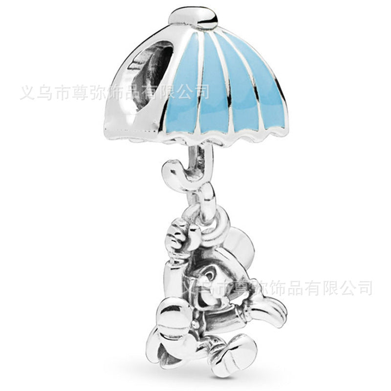 New Panjia Cartoon Series DIY Charm Bead Accessories Red Butterfly Festival Cute Kittens and Puppies Wholesale