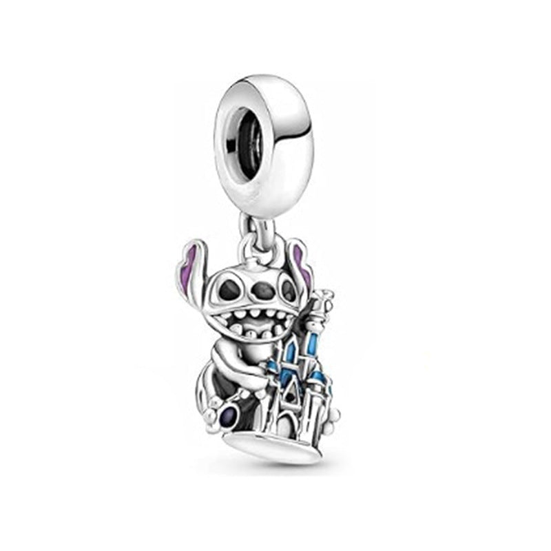 New Panjia Cartoon Series DIY Charm Bead Accessories Red Butterfly Festival Cute Kittens and Puppies Wholesale