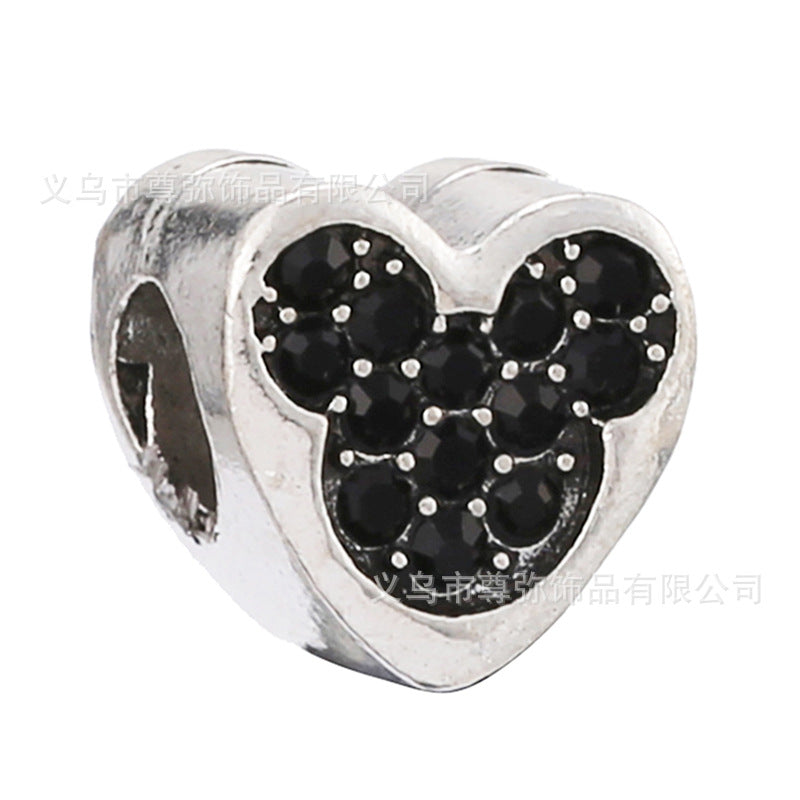 New Panjia Cartoon Series DIY Charm Bead Accessories Red Butterfly Festival Cute Kittens and Puppies Wholesale