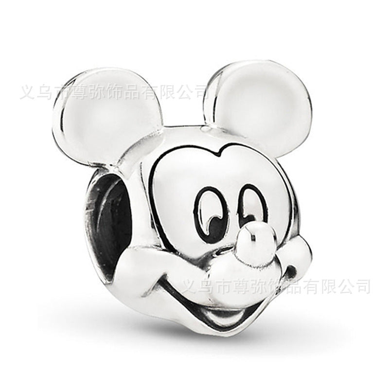 New Panjia Cartoon Series DIY Charm Bead Accessories Red Butterfly Festival Cute Kittens and Puppies Wholesale