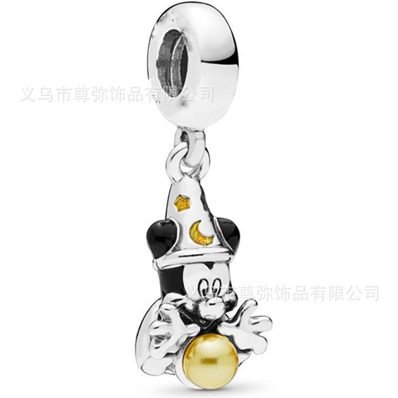 New Panjia Cartoon Series DIY Charm Bead Accessories Red Butterfly Festival Cute Kittens and Puppies Wholesale